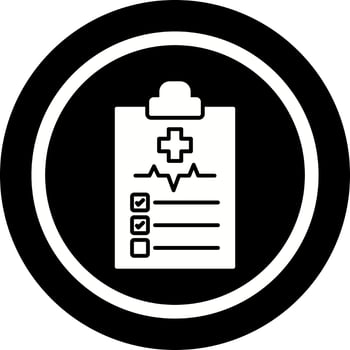 Medical History Vector Icon