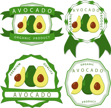Sweet juicy tasty natural eco product avocado png
