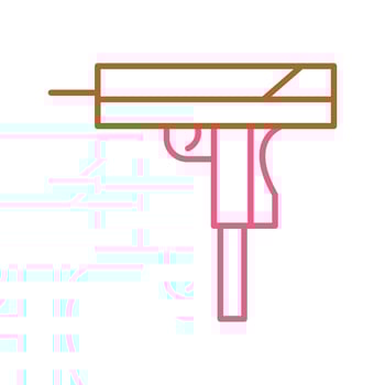 Unique Gun Vector Icon