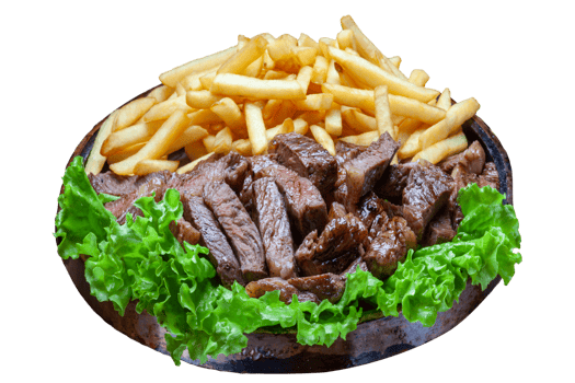 Picanha with French Fries png