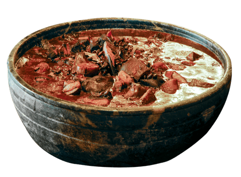 feijoada cooked in a wood png