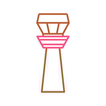 Control Tower Vector Icon