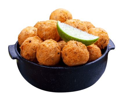 cod dumpling, salt cod fritters, bunuelos de bacalao. Brazilian snack bolinho de bacalhau png
