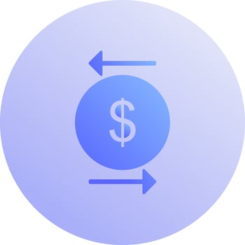 Unique Transcation Vector Icon