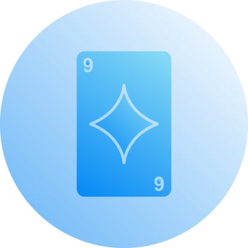 Diamonds Card Vector Icon