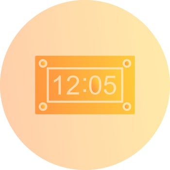 Unique Timer Vector Icon