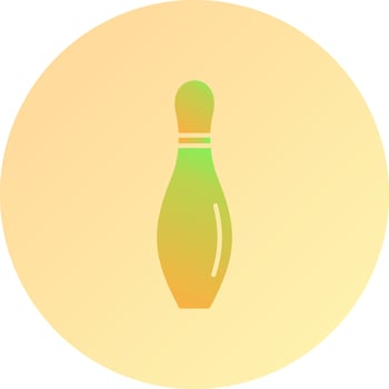 Bowling Pin Vector Icon