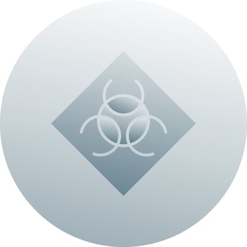 Biological Hazard Vector Icon