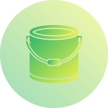 Paint Bucket Vector Icon