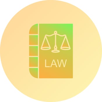 Law And Order Unique Vector Icon