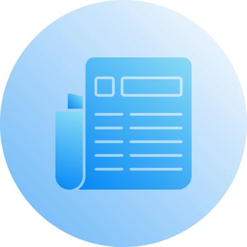 News Paper Vector Icon