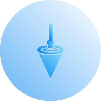 Plumb Bob Vector Icon