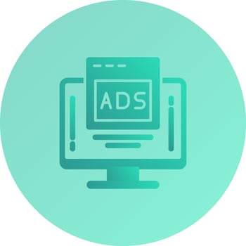Digital Advertising Vector Icon