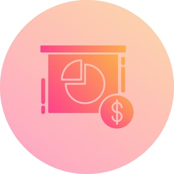 Pie Chart Vector Icon
