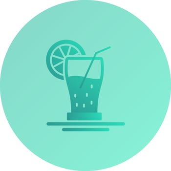 Orange Juice Vector Icon