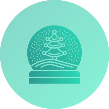 Snow Glob Vector Icon