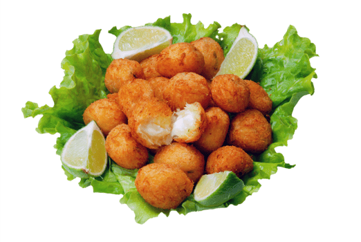 cod dumpling, salt cod fritters, bunuelos de bacalao. Brazilian snack bolinho de bacalhau png