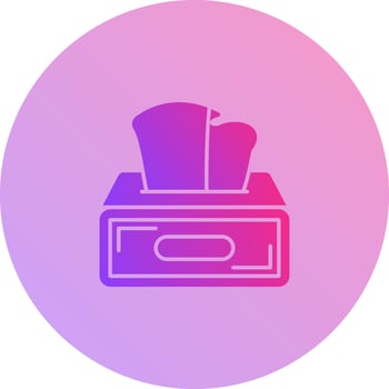 Tissue Box Vector Icon