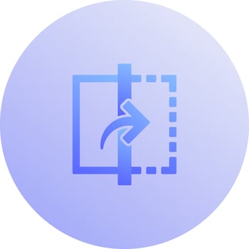 Reflect Vector Icon
