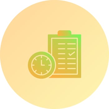 Time Planing Vector Icon