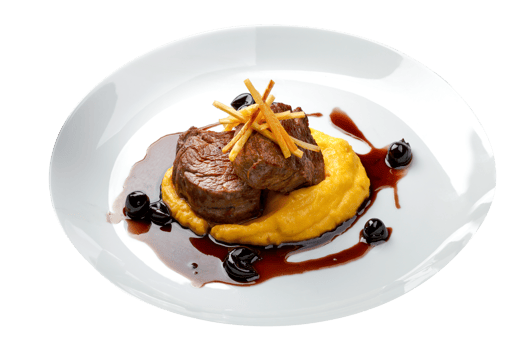 Filet mignon with mashed png