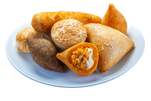 Mixed brazilian snack png