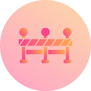 Roadblock Vector Icon