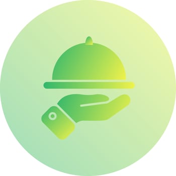 Waiter Vector Icon