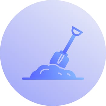 Digging Vector Icon