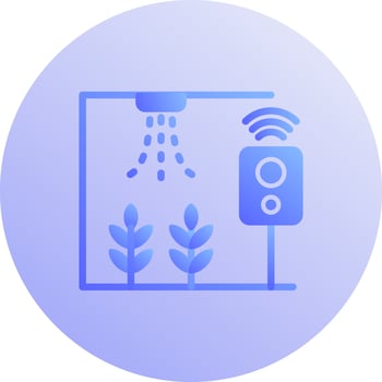 Smart Farm Vector Icon