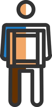 People Carry Vector Icon Design