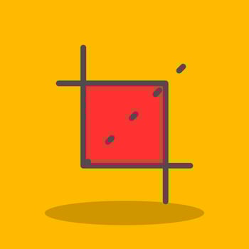 Crop Vector Icon Design