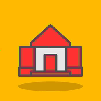 Hotel Vector Icon Design