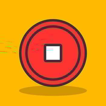 Stop Vector Icon Design