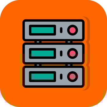 Database Vector Icon Design