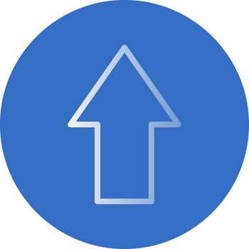 Up Vector Icon Design