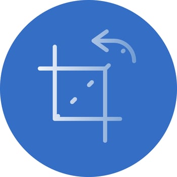 Crop Alt Vector Icon Design