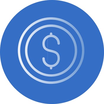 Dollar Sign Vector Icon Design