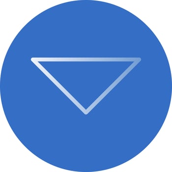 Caret Down Vector Icon Design