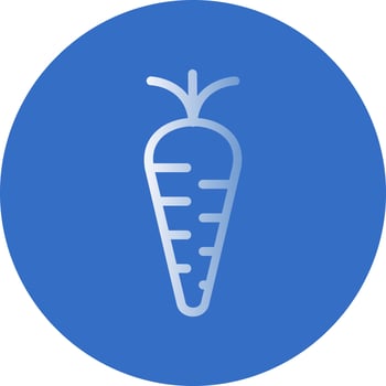 Carrot Vector Icon Design