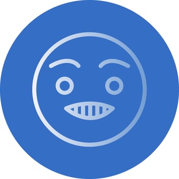 Angry Vector Icon Design