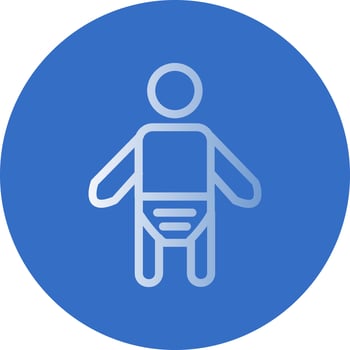 Baby Vector Icon Design