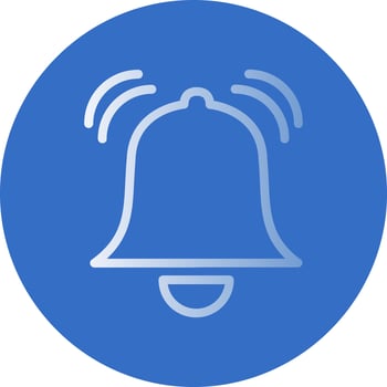 Bell Vector Icon Design