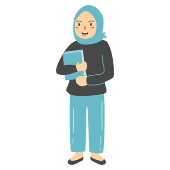 happy student back to school illustration vector