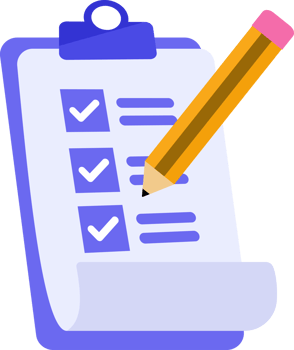 clipboard icon with checkmark and pencil png