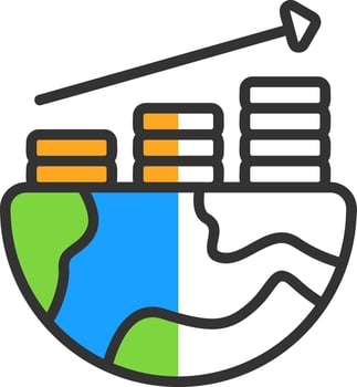 Economics Vector Icon Design