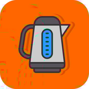 Kettle Vector Icon Design