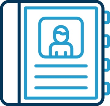 Authobiography Vector Icon Design