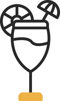 Cocktail Vector Icon Design