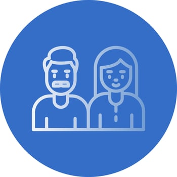 Parents Vector Icon Design